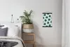 MuchoWow® Textilposter Sommer - Monstera - Blau 40x60 cm Produktbild-Vorschau 3