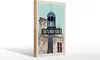Holzschild Reise 20x30cm Retro Chenonceau France Schloss Produktbild-Vorschau 2