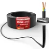 100m Schlauchleitung H05VV-F 3G0,75 Schwarz Flexible Produktbild-Vorschau 1