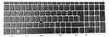 A close-up view of a laptop keyboard. Produktbild-Vorschau