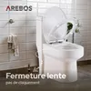 AREBOS Toilettensitz mit Softclose & Quick-Release, Produktbild-Vorschau 10