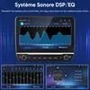 Autoradio 10,1 pouces DAB+ Android 15 avec CarPlay et Voir les images du produit 13