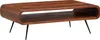 Table basse 90x55x30 cm sheesham bois massif / métal table Voir les images du produit 6