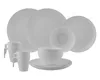 Melamin Campinggeschirr Set [Seramika Vanille] für 4 Produktbild-Vorschau 1