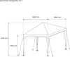 paramondo Steckpavillon SP-3, 6 x 3 m, weiß wasserdichtes Produktbild-Vorschau 9
