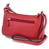 L.Credi Damen Umhängetasche/ Schultertasche NORIKA Rot Gold Produktbild-Vorschau 3
