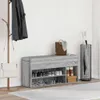 vidaXL Lavice na boty šedá Sonoma 102x30,5x45 cm Materiál Náhled obrázku produktu 3