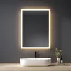 Lustro łazienkowe Heilmetz 60x80cm Lustro z oświetleniem Podgląd zdjęcia produktu 2