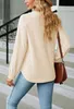 ASKSA Damen V-Ausschnitt Langarm T-Shirt Elegant Produktbild-Vorschau 5