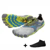 Vibram V-Run 16M-3101 Herren Barfußschuh, Black/Yellow, Produktbild-Vorschau 12