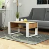Akord Couchtisch Domi Eiche Craft/Weiß 92X53X45 Cm Produktbild-Vorschau 5