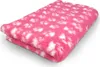 Vet Bed Hundedecke fuchsia mit Pfoten 150 x 100 cm Produktbild-Vorschau 2