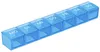 WELLGRO Tablettenbox für 7 Tage - Pillendose 1 Fach pro Tag Produktbild-Vorschau 1