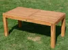 AS-S Wuchtiger Echt Teak Bigfuss Gartentisch 180x90 Produktbild-Vorschau 2