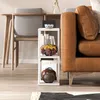DECORTIE Lazena Modern Side End Table basse blanche Voir les images du produit 3