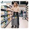 VOUNOT® Einkaufstrolley Treppensteiger, Hackenporsche Produktbild-Vorschau 2
