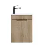 A bathroom vanity set with a sink and cabinet. Anteprima dell’immagine prodotto