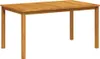 vidaXL Stół ogrodowy 150x90x74 cm z litego drewna Podgląd zdjęcia produktu 3