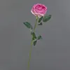 artplants.de Kunst Rose THYRI, pink, 65cm - Textil Rose Produktbild-Vorschau 5
