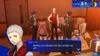 A group of anime-style characters in a classroom setting, with a dialogue box in the foreground. Produktbild-Vorschau