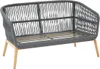 Gartensofa orissa 2-sitzer grau  - Hespéride Produktbild-Vorschau 2