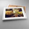 Gerahmtes Poster - Weißer Rahmen - Abstraktion modern - Produktbild-Vorschau 3