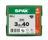 SPAX® 1191040350403 SPAX® Universalschrauben T20 Senkkopf Anteprima dell’immagine prodotto 14