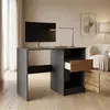 Kompaktný písací stôl 100 x 50 cm | Moderný počítačový a Náhľad obrázku produktu 11