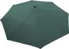A top-down view of a green patio umbrella canopy. Náhled obrázku produktu