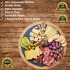 BlauKe Plateau à Fromages en Bois avec Couteaux à Fromage Voir les images du produit 11