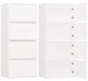 ALMA WHITE Kommode mit 4 Türen und 4 Einlegeböden Produktbild-Vorschau 1