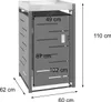 1er-Mülltonnenverkleidung MCW-H40b, Mülltonnenbox, Produktbild-Vorschau 9