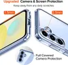 Close-up shots of a clear phone case highlighting its protective features. Produktbild-Vorschau