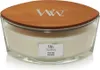 Bougie en teck blanc Woodwick Voir les images du produit 8