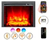 Elektrický krb „EF4“ 1800 W | Bluetooth reproduktor | Efekt Náhled obrázku produktu 1