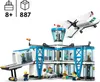 LEGO City Flughafen mit Flugzeug - Spielzeug Miniatur Produktbild-Vorschau 2
