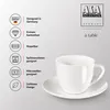 Filiżanka do cappuccino ASA A Table z spodkiem, biała, 250 Podgląd zdjęcia produktu 9