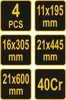 VOREL 34184, 4 szt. Podgląd zdjęcia produktu 6