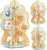 10-in-1 Aktivitätsbaum aus Holz – Lernspielzeug für Kinder Produktbild-Vorschau 1