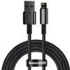 Baseus Tungsten Gold USB-A vers Lightning 2,4A, 2m - Noir Voir les images du produit 14