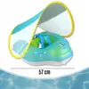 Baby-Schwimmring mit Sonnendach und Pumpe – Aufblasbares Produktbild-Vorschau 5