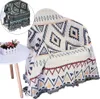 Boho přikrývka Útulná přikrývka 180 * 230 cm, pletený Náhled obrázku produktu 1
