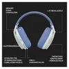 Logitech G G435, Kabellos, 20 - 20000 Hz, Gaming, 165 g, Produktbild-Vorschau 35