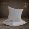 Lavea® 2er Set Kissenbezug 80x80cm, 100% Baumwolle – Produktbild-Vorschau 2