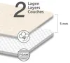 WENKO Tischbügelbrett Mod. Leona, Beige, platzsparend Produktbild-Vorschau 2