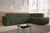 AX LIVING Canapé forme L Didim L Vert - 292 cm, élégant & Voir les images du produit 1