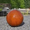CLGarden Cortenstahl Kugelbrunnen 48cm Gartenbrunnen mit Produktbild-Vorschau 3