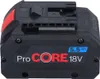 A close-up, studio shot of a black power tool battery pack with red accents. Anteprima dell’immagine prodotto