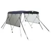 vidaXL 3-Bow Bimini-Top avec panneaux latéraux en maille Voir les images du produit 1
