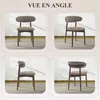 Lot de 4 Chaises, robustes et élégantes, style nordique Voir les images du produit 8